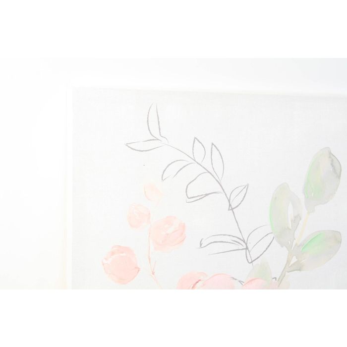 DKD Home Decor Cuadro Shabby con Flores Multicolor en Lienzo y MDF 135x55 cm (3 Unidades) Hecho a mano 1 DKD Home Decor Cuadro Shabby con Flores Multicolor en Lienzo y MDF 135x55 cm (3 Unidades) Hecho a mano 1