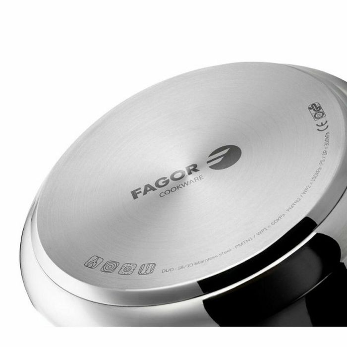 Olla Express Fagor DUO 6L RAPID Acero Inoxidable 18/10 6 L 9