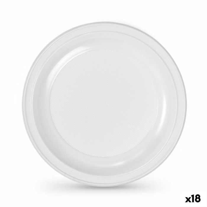 Set de Platos Algon Plástico 22 cm 22 x 22 x 1,5 cm 10 Piezas (18 Unidades) Set de Platos Algon Plástico 22 cm 22 x 22 x 1,5 cm 10 Piezas (18 Unidades)