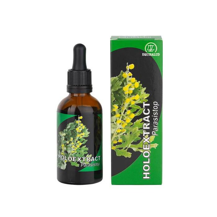 Holoextract Parasistop 50ml, Combinación Sinérgica de Plantas para Parásitos, Nuez Verde, Salvia, Ajenjo, Ajo Negro