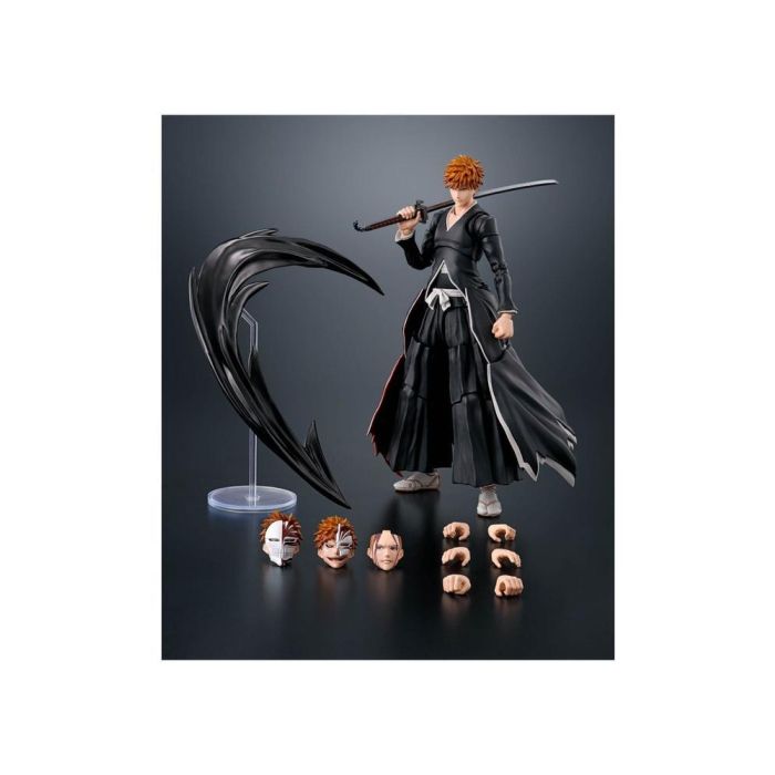 Tamashii Nations Ichigo Kurosaki Getsugatensho Figura 15.5 cm 2