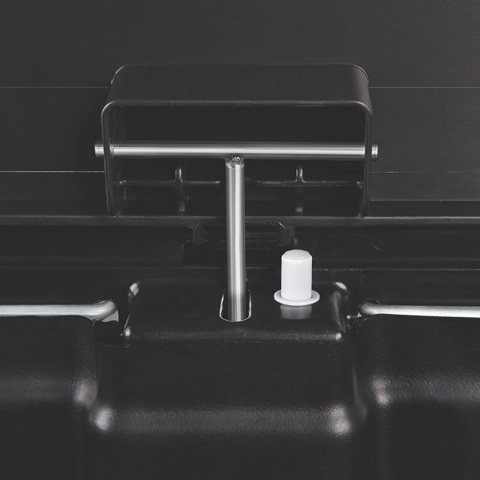 Cubo para la Basura Rubbermaid TAPA BASCULANTE Blanco Negro Plástico 25 L 4 Cubo para la Basura Rubbermaid TAPA BASCULANTE Blanco Negro Plástico 25 L 4