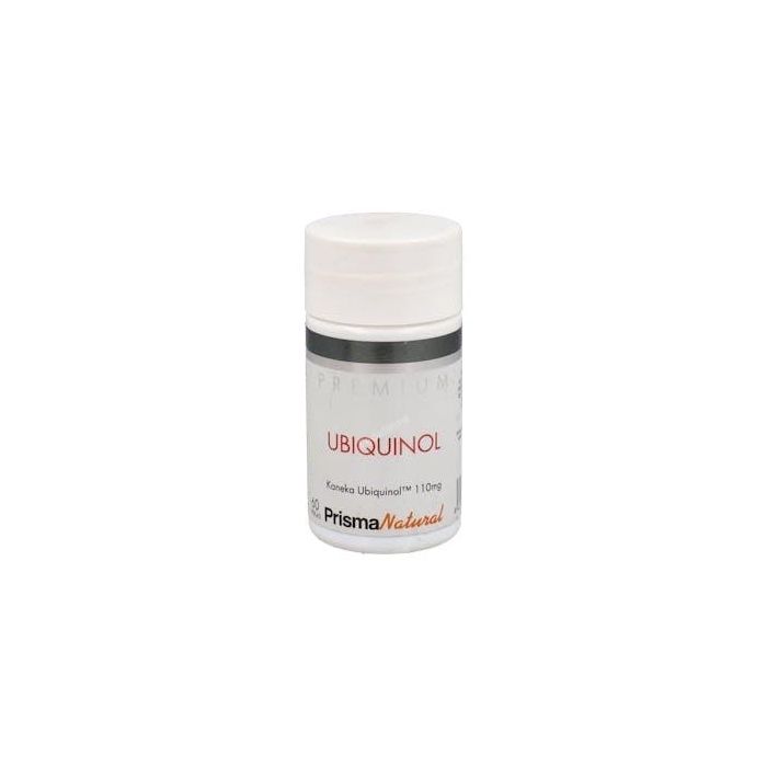 PRISMA NATURAL Ubiquinol Kaneka QM 100 mg 60 Perlas. Complemento de alta biodisponibilidad para la deficiencia de Ubiquinol