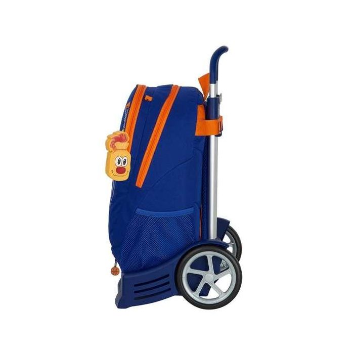 Mochila Escolar con Ruedas Evolution Valencia Basket 4 Mochila Escolar con Ruedas Evolution Valencia Basket 4