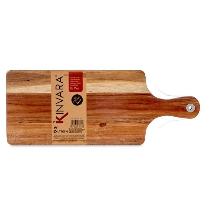 Tabla Cortar Madera Con Borde Negro 45Cm Kinvara (12 Unidades) 2 Tabla Cortar Madera Con Borde Negro 45Cm Kinvara (12 Unidades) 2