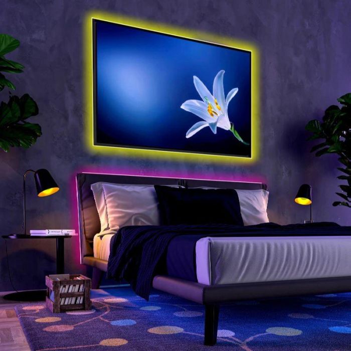 GRUNDIG Tira de LED RGB, 3 Metros, Resistente al Agua IP65, Iluminación Ambiental Decorativa