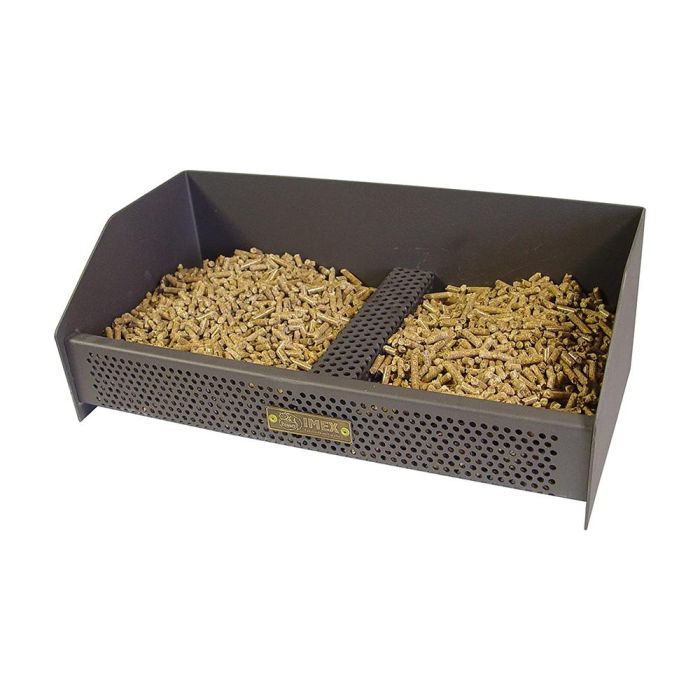 El Zorro Cesta quemador de pellets para chimeneas o estufas de leña, hierro fundido, 49x25x17cm 2 El Zorro Cesta quemador de pellets para chimeneas o estufas de leña, hierro fundido, 49x25x17cm 2