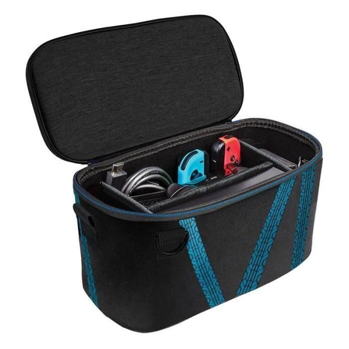 Bolsa de viaje - PDP - Brillo nocturno - Mario Kart Drift - Nintendo Switch - Negro 4