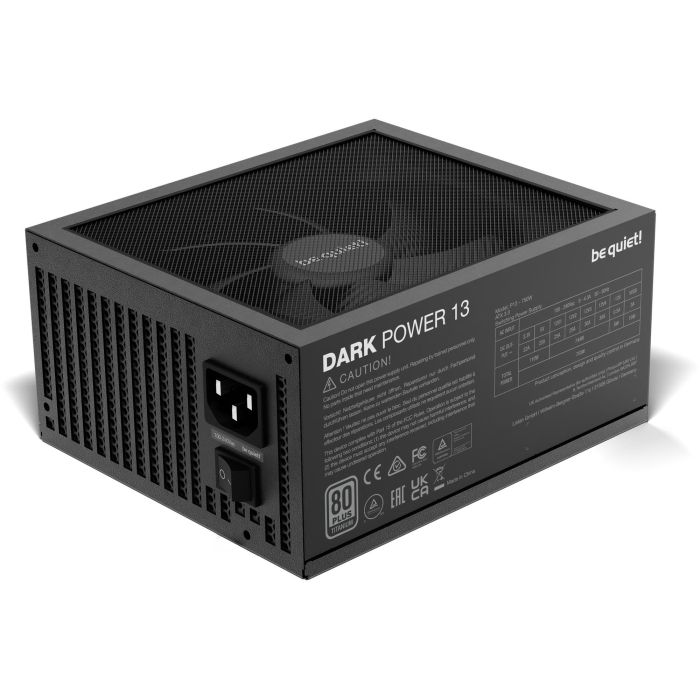 be quiet! DARK POWER 13 Fuente PC 750W 80 PLUS Titanium Modular ATX 3.0 3