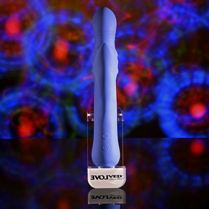 Vibrador Doble Estimulación Evolved Morado Púrpura 6 Vibrador Doble Estimulación Evolved Morado Púrpura 6