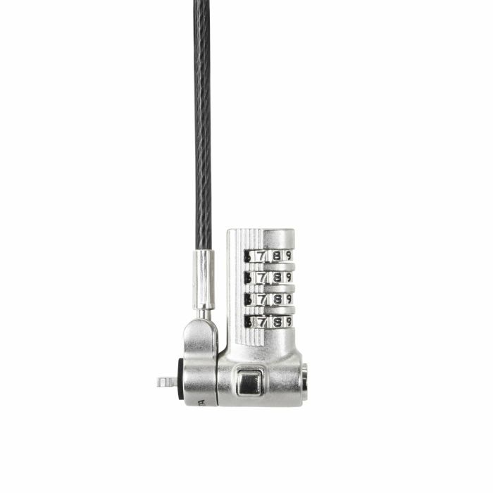 Dicota Cerradura con combinación Universal para Portátil Mini plateada, cable 0.3m para ranura Kensington y Noble 1 Dicota Cerradura con combinación Universal para Portátil Mini plateada, cable 0.3m para ranura Kensington y Noble 1