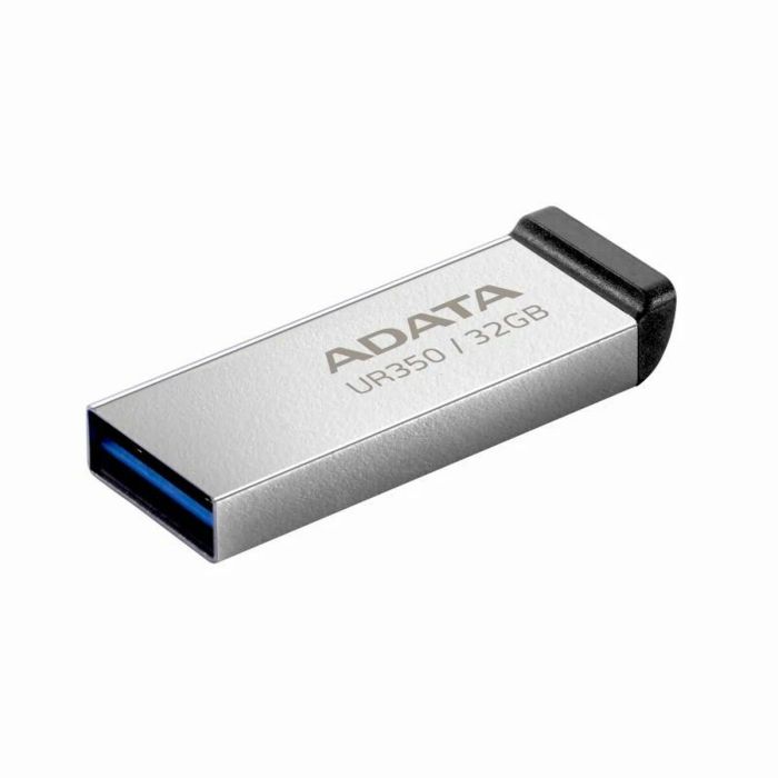 Memoria USB Adata UR350 Negro Plateado 32 GB 3