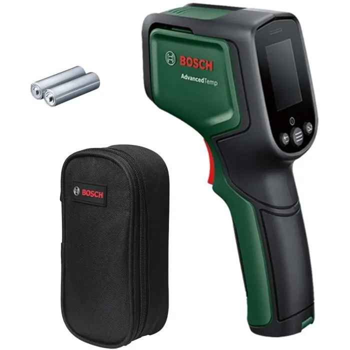 Bosch Detector Térmico AdvancedTemp para Aislamiento y Clima Interior con Mediciones Infrarrojas Bosch Detector Térmico AdvancedTemp para Aislamiento y Clima Interior con Mediciones Infrarrojas