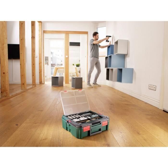 Bosch SystemBox Caja de Almacenamiento Vacía, Personalizable y Apilable, Ideal para Organizar Herramientas y Objetos Personales 5 Bosch SystemBox Caja de Almacenamiento Vacía, Personalizable y Apilable, Ideal para Organizar Herramientas y Objetos Personales 5