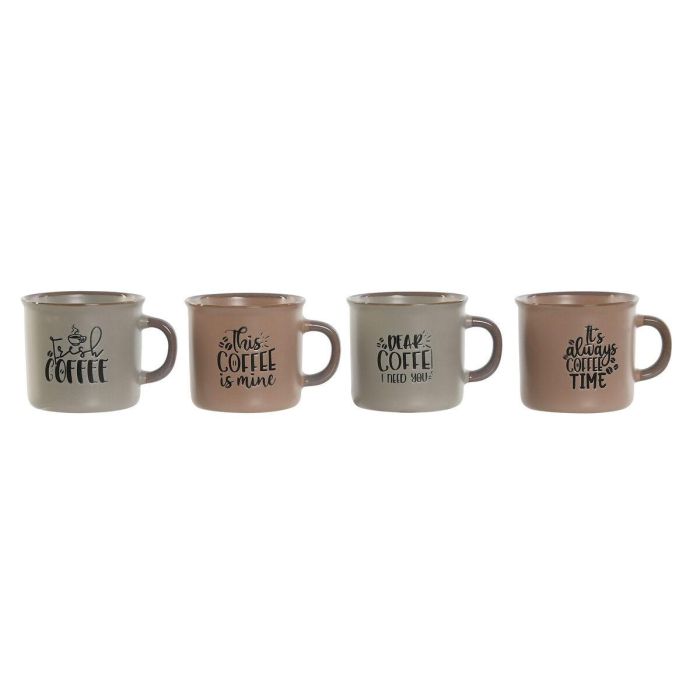 Cafe Scandi DKD Home Decor Azul Rosa 6 x 7 x 7.6 cm Set de 4 Cafe Scandi DKD Home Decor Azul Rosa 6 x 7 x 7.6 cm Set de 4