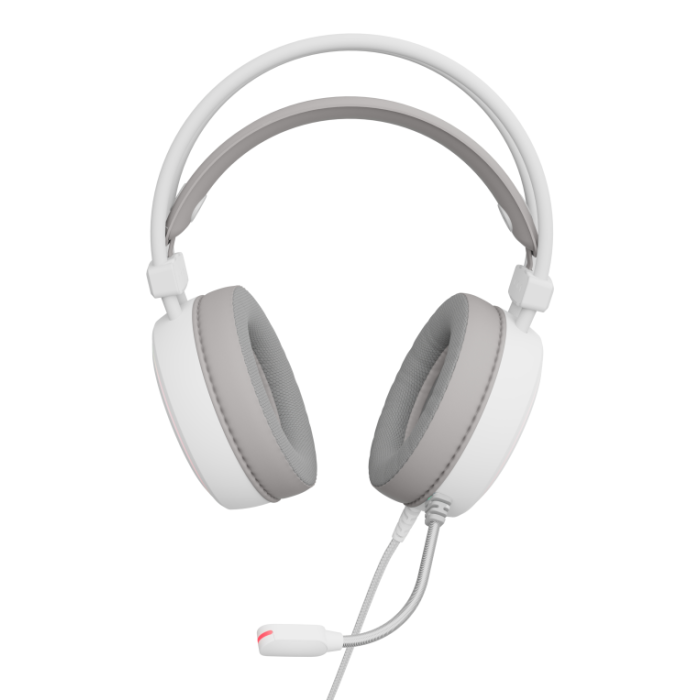 GENESIS NSG-2308 Neon 613 G2 Auriculares Gaming de Diadema Alámbricos con Micrófono, USB y Jack 3.5mm, 50mm, RGB, Blanco GENESIS NSG-2308 Neon 613 G2 Auriculares Gaming de Diadema Alámbricos con Micrófono, USB y Jack 3.5mm, 50mm, RGB, Blanco