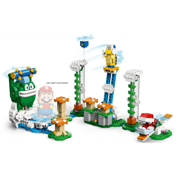 LEGO 71409 Super Mario Maxi-Spikes Wolken-Challenge – Set de Expansión con 3 Figuras de Enemigos: Bumerang-Bruder y Planta Piranha 2 LEGO 71409 Super Mario Maxi-Spikes Wolken-Challenge – Set de Expansión con 3 Figuras de Enemigos: Bumerang-Bruder y Planta Piranha 2