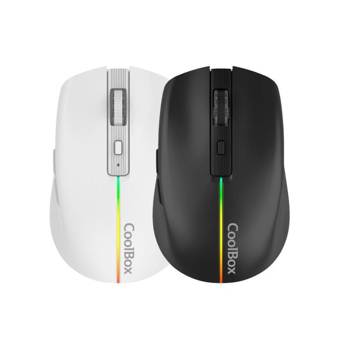 Mouse Raton Coolbox Gaming W01 Blanco 3 Mouse Raton Coolbox Gaming W01 Blanco 3