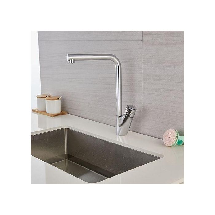 Edouard Rousseau EDO3047404062958 Mezclador de Fregadero Cromo con Aireador Invisible Patty 1