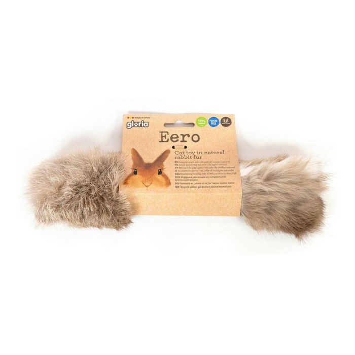 Gloria Cojín Juguete Pequeño para Gato Piel Conejo Natural 100% Sostenible Activa Instintos Caza Fabricado en España 24x7 cm 0 Gloria Cojín Juguete Pequeño para Gato Piel Conejo Natural 100% Sostenible Activa Instintos Caza Fabricado en España 24x7 cm 0