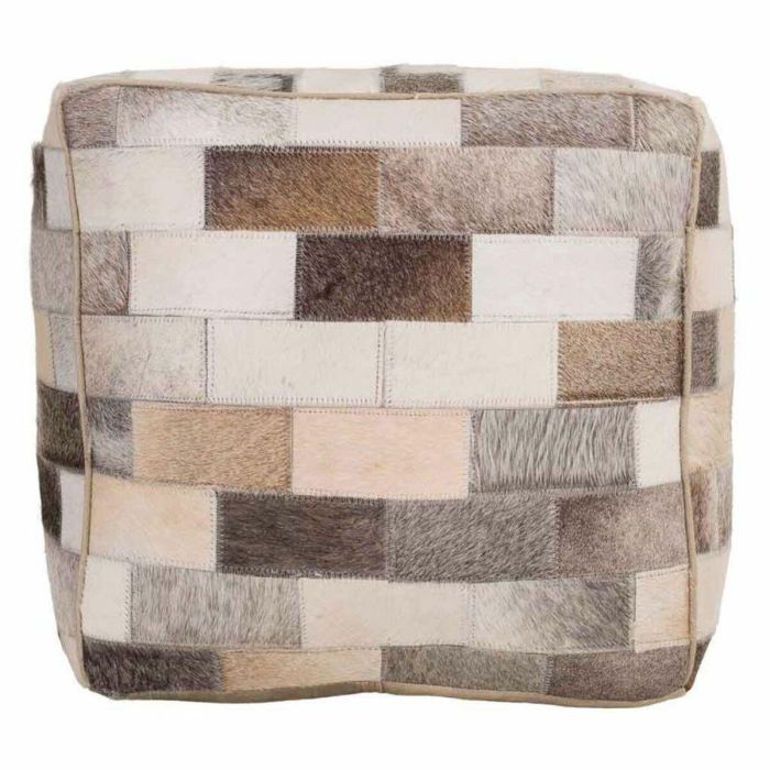 Puff Alexandra House Living Cuero 44 x 44 x 44 cm 4