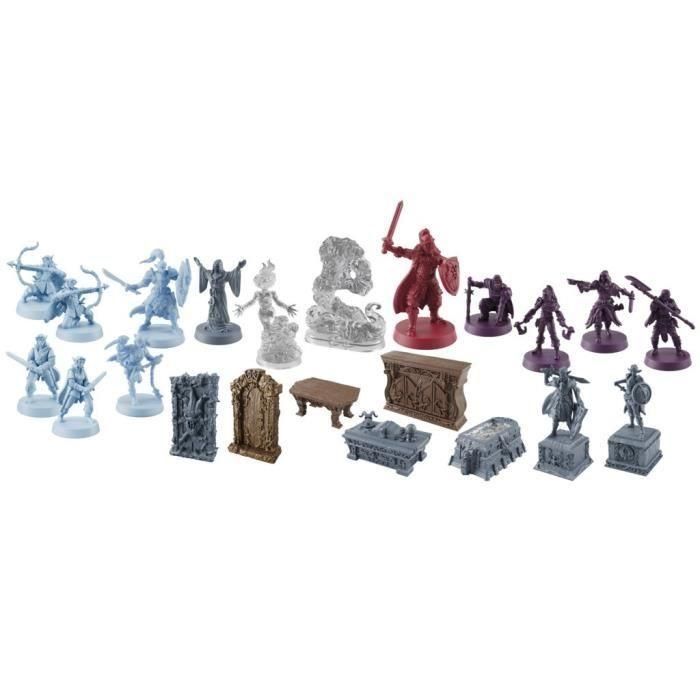 HeroQuest, paquete de misiones Terror Moon, se requiere sistema de juego HeroQuest, juegos de rol para 2 a 5 jugadores, 14 años 2 HeroQuest, paquete de misiones Terror Moon, se requiere sistema de juego HeroQuest, juegos de rol para 2 a 5 jugadores, 14 años 2