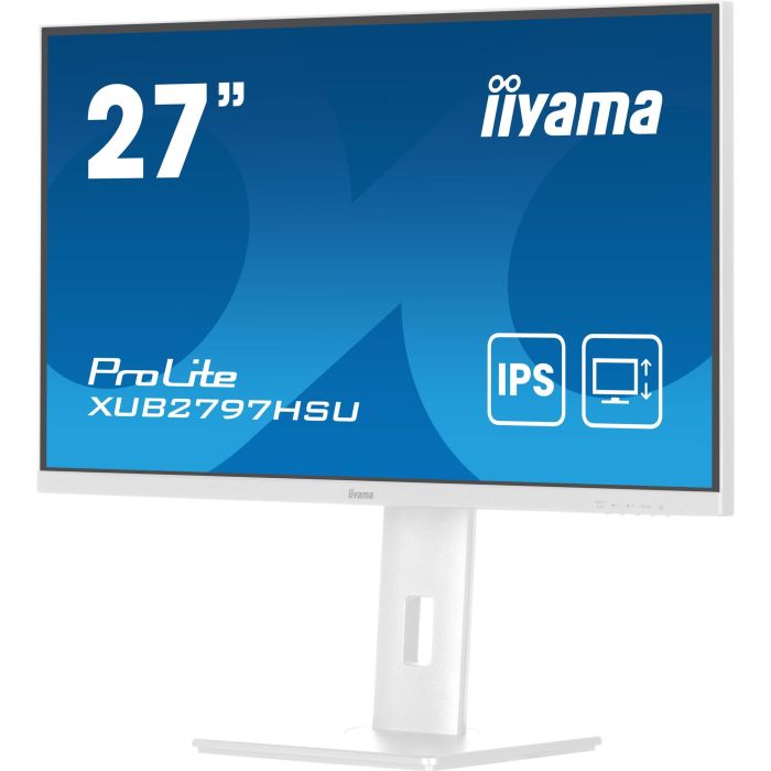 IIYAMA 68.5cm (27") XUB2797HSU-W2 16:9 HDMI+DP+2xUSB Lift 7