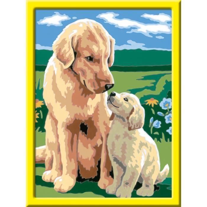 CreArt Kids - Amor maternal (18 x 24 cm), kit de pintura por números, Art Number, a partir de 7 años, 25827, Ravensburger 2 CreArt Kids - Amor maternal (18 x 24 cm), kit de pintura por números, Art Number, a partir de 7 años, 25827, Ravensburger 2