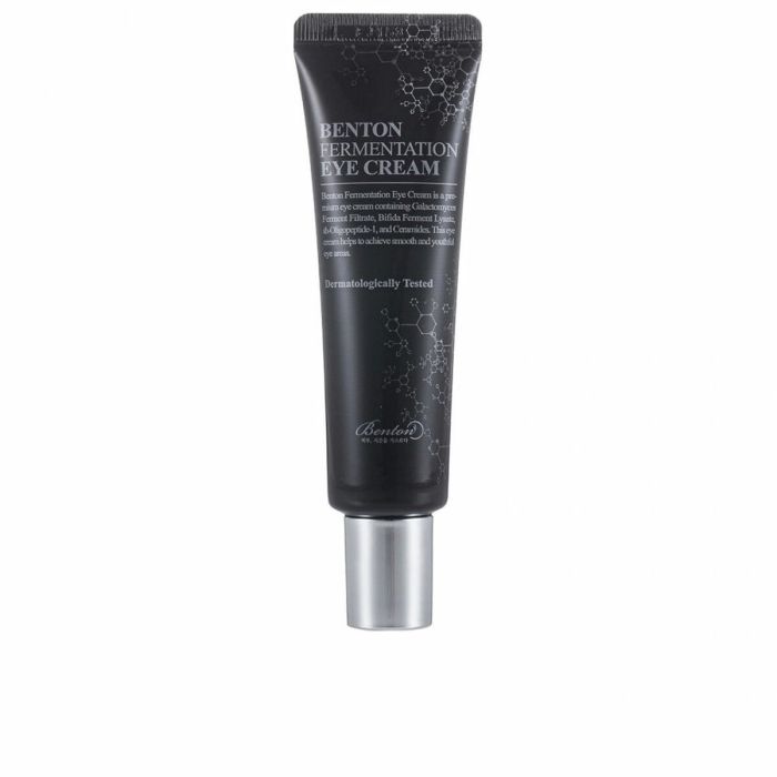 Benton FERMENTATION Eye Cream Contorno de Ojos para Bolsas, Ojeras y Arrugas, Hidratante con Ingredientes Fermentados y Ceramidas 10 ml