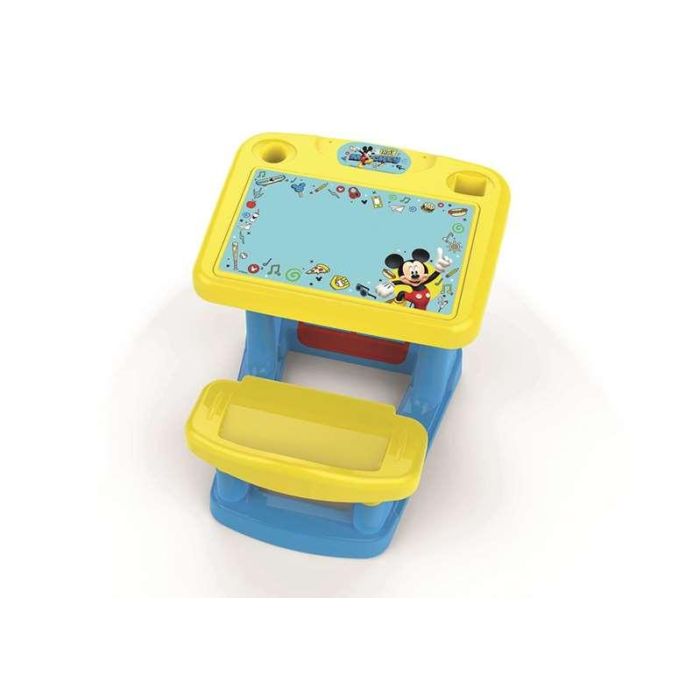 Pupitre con banco mickey 57x73x49 cm incluye 5 laminas 1 Pupitre con banco mickey 57x73x49 cm incluye 5 laminas 1