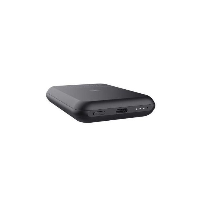 Trust 24877 Batería Externa Power Bank Magno 5000mAh Magnética Inalámbrica compatible iPhone 12 posterior MagSafe USB-C Ecológica