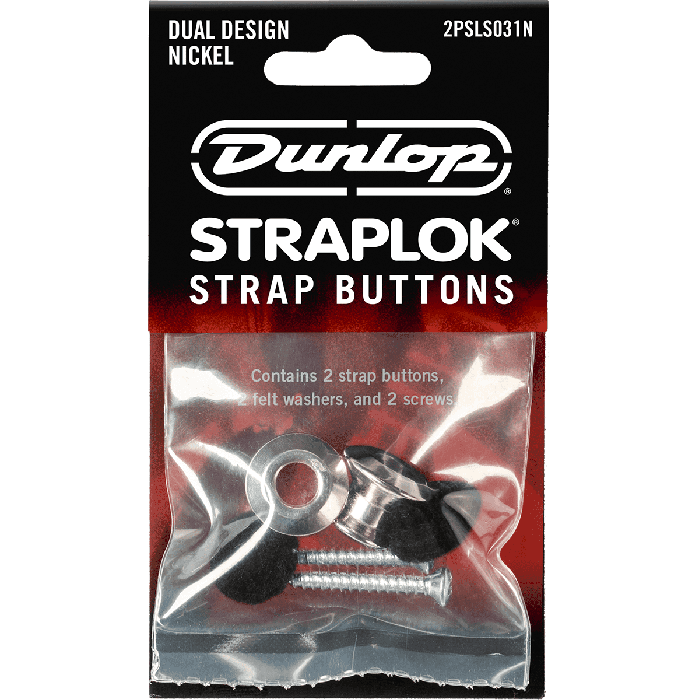 Dunlop Sujeciones Straplok Dualdesign - Negro (Set De 2) 1
