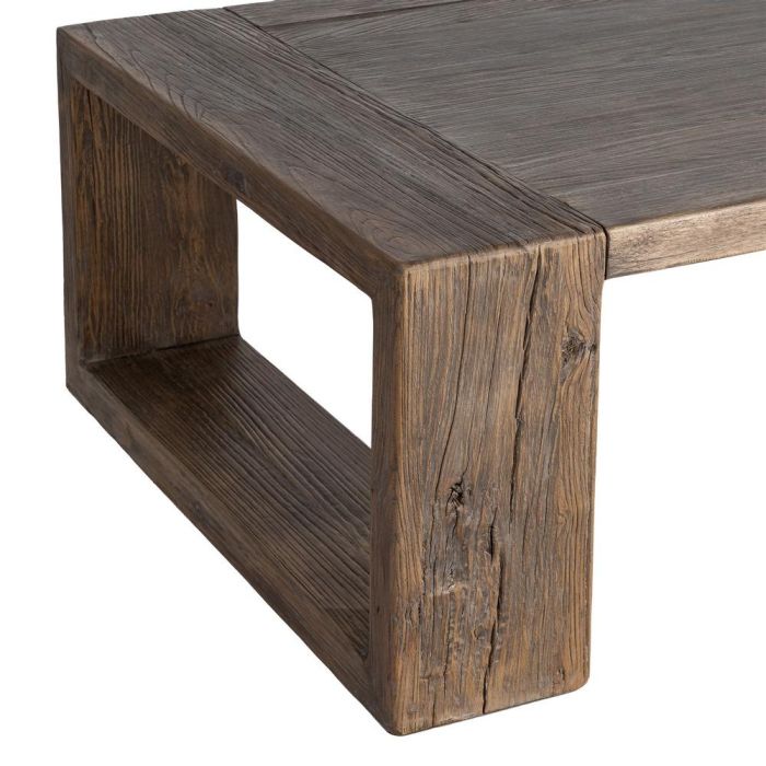 Mesa Centro Madera de Olmo Salón 160 X 80 X 43 cm