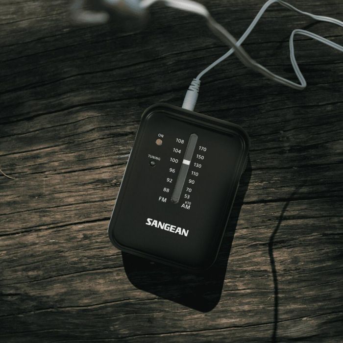 Radio Portátil Sangean SR-32 Negro AM/FM 27 Radio Portátil Sangean SR-32 Negro AM/FM 27