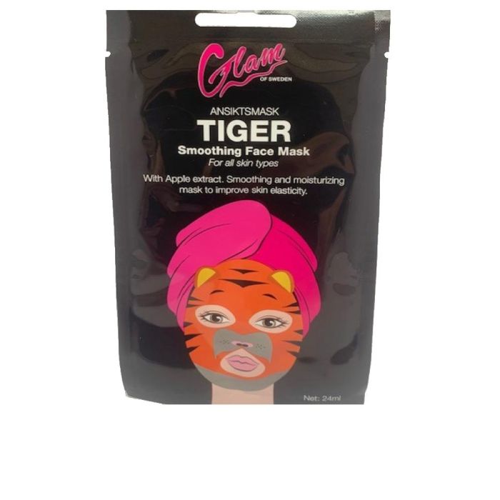 Glam Of Sweden MASK #tiger Mascarilla Facial Reafirmante con Extracto de Manzana 24 ml Glam Of Sweden MASK #tiger Mascarilla Facial Reafirmante con Extracto de Manzana 24 ml