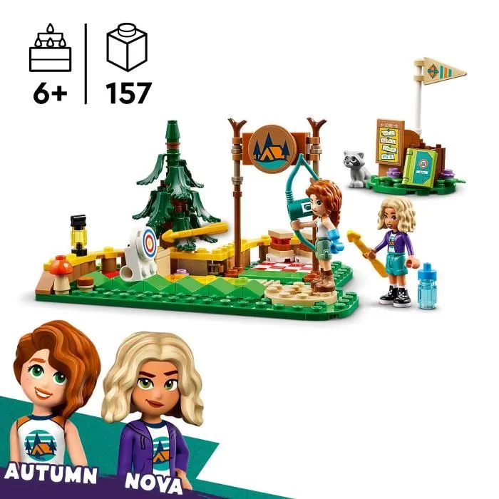 Lego 42622 Campo de Tiro con Arco del Centro de Ocio - Set de Juego de Roles para Niños y Niñas 1