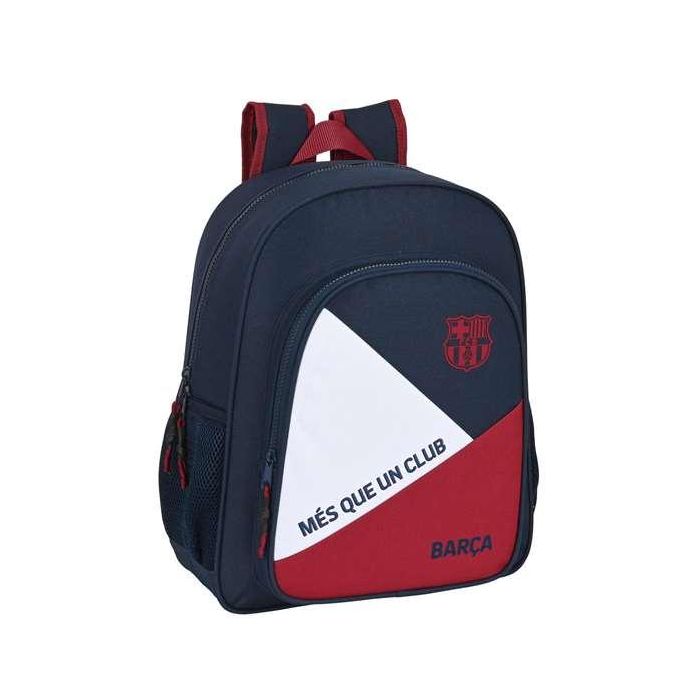 Mochila Escolar F.C. Barcelona Azul Granate (32 x 38 x 12 cm)