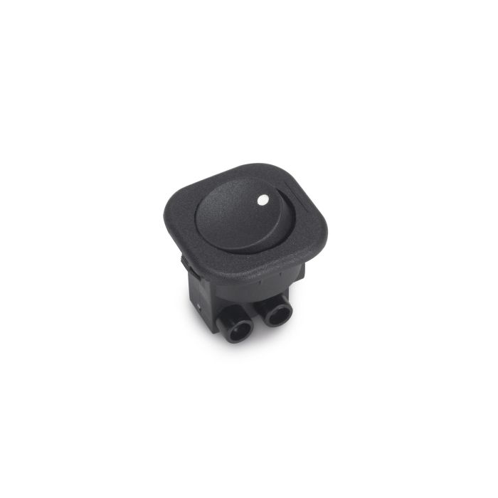 Emuca Lote de 10 interruptores para empotrar D21x21, Plástico, Negro 1 Emuca Lote de 10 interruptores para empotrar D21x21, Plástico, Negro 1