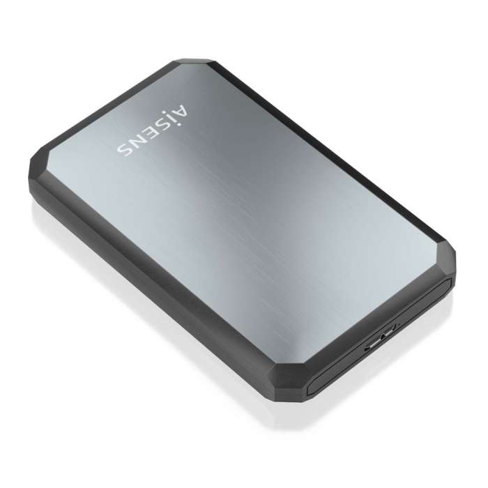 AISENS - CAJA EXTERNA 2,5" ASE-2529B 9.5MM SATA A USB 3.0/USB3.1 GEN1, NEGRA-GRIS AISENS - CAJA EXTERNA 2,5" ASE-2529B 9.5MM SATA A USB 3.0/USB3.1 GEN1, NEGRA-GRIS