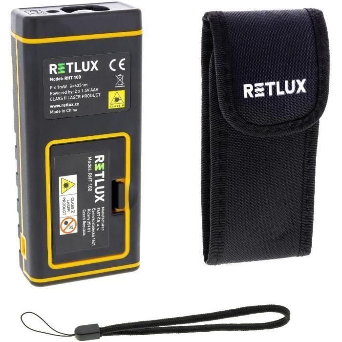 Retlux RHT 100 Telémetro Láser de 40 m 1 Retlux RHT 100 Telémetro Láser de 40 m 1