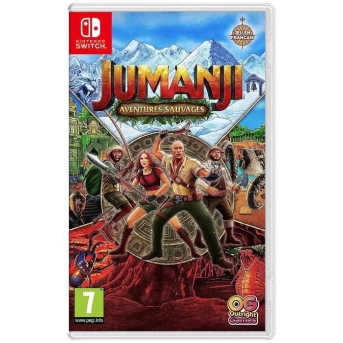 Jumanji - Aventuras salvajes - Juego de Nintendo Switch