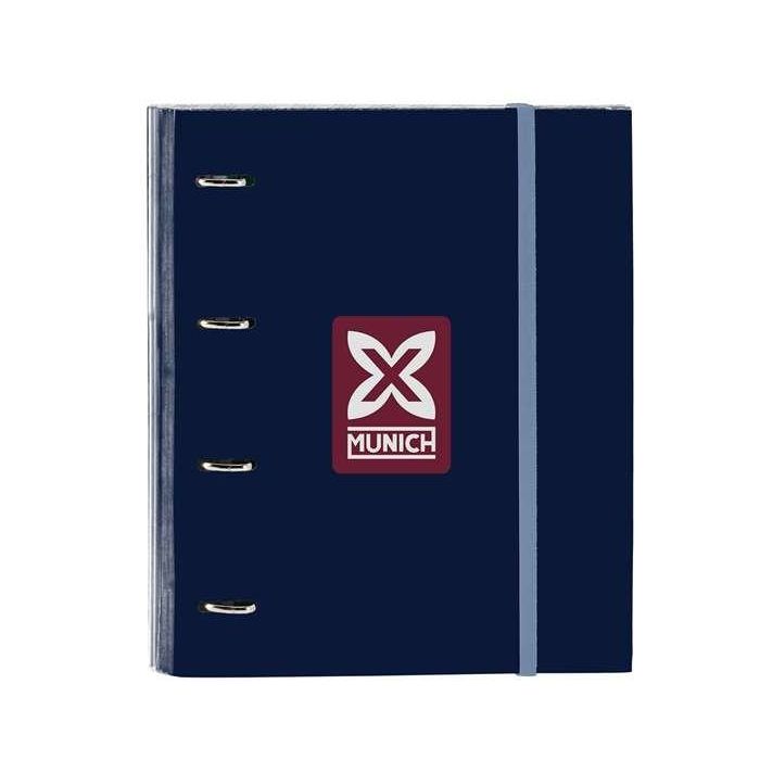 Carpeta de anillas Munich Royal Azul 27 x 32 x 3.5 cm 0 Carpeta de anillas Munich Royal Azul 27 x 32 x 3.5 cm 0