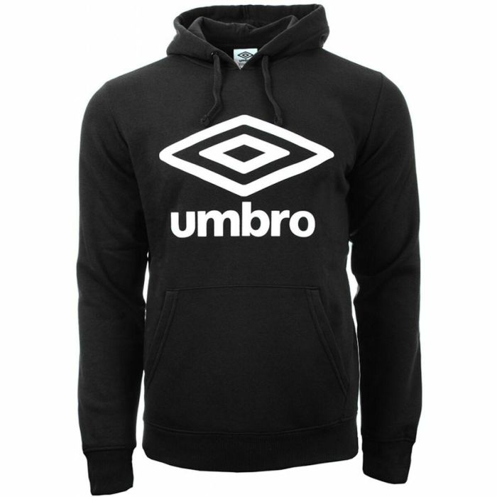 Sudadera con Capucha Niño Umbro LOGO OH Negro