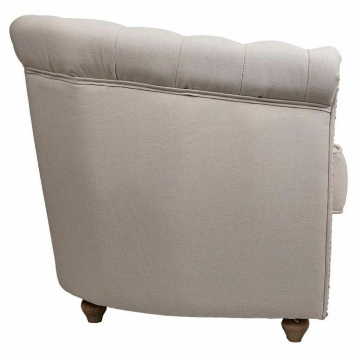 Sillón Alexandra House Living Beige 80 x 72 x 80 cm Tapizado 6 Sillón Alexandra House Living Beige 80 x 72 x 80 cm Tapizado 6