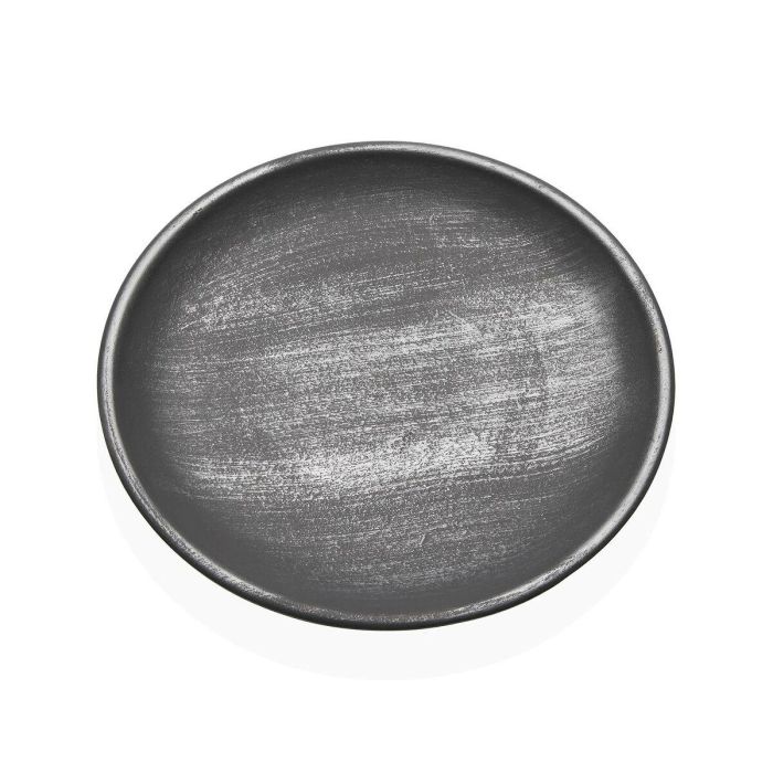 Figura Decorativa Versa Plateado 30 x 2,5 x 30 cm Figura Decorativa Versa Plateado 30 x 2,5 x 30 cm