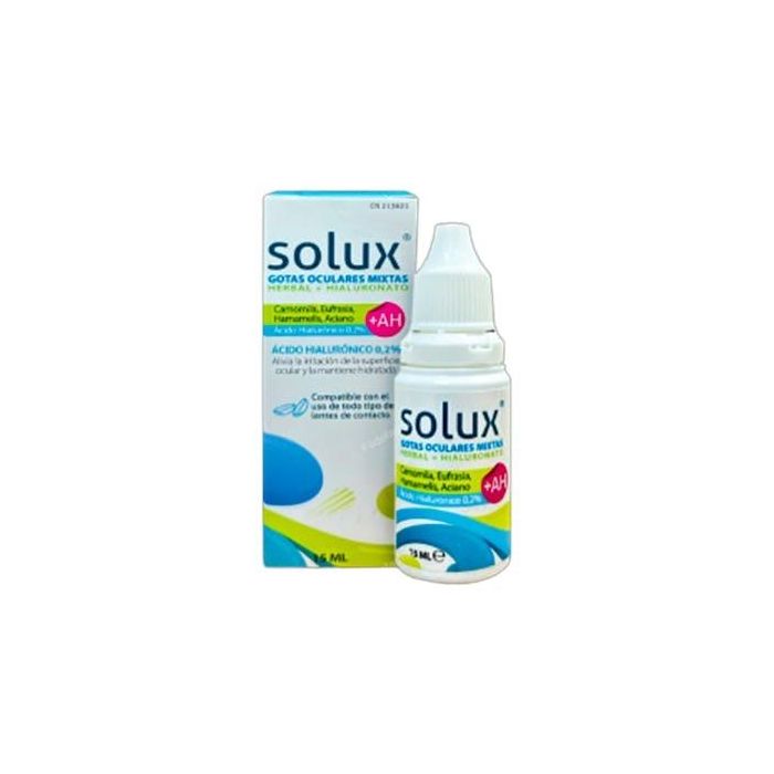 Solux Gotas Oculares Mixtas 15Ml