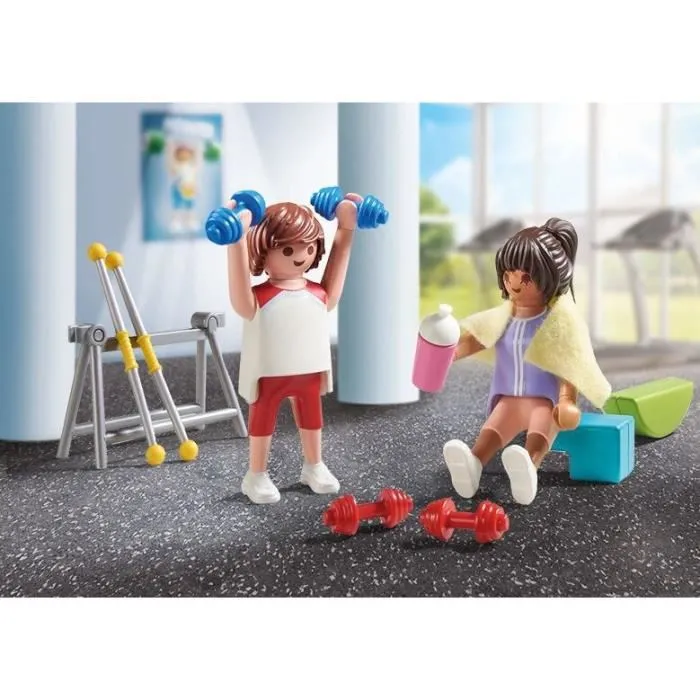 Playmobil Figura Entrenamiento Fitness 2 Playmobil Figura Entrenamiento Fitness 2