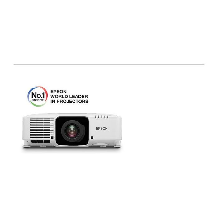 Epson Proyector EB-PU2010W 3LCD Láser 10000 Lúmenes ANSI WUXGA 1920x1200 Proyector de Largo Alcance Blanco 10