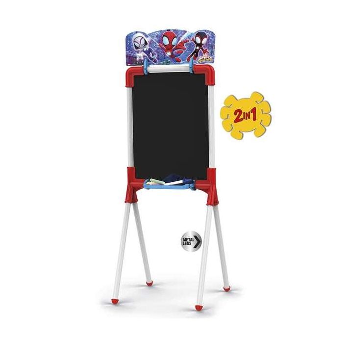 Pizarra spidey 2 en 1 magnetica y para tizas 37x32x98 cm incluye 12 accesorios 1 Pizarra spidey 2 en 1 magnetica y para tizas 37x32x98 cm incluye 12 accesorios 1
