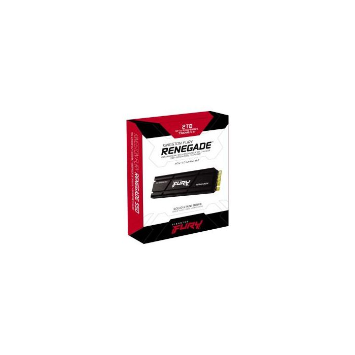Kingston FURY Renegade SFYRDK/2000G SSD M.2 NVMe PCIe 4.0 2TB, 3D TLC, para PC/Portátil, Lectura 7300 MB/s, Escritura 7000 MB/s 2